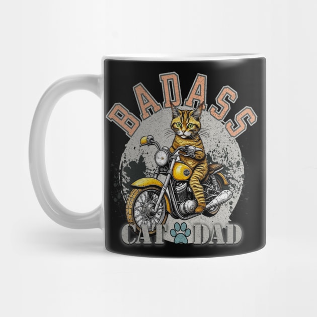 BadAzz Cat Dad by Jo Palmer